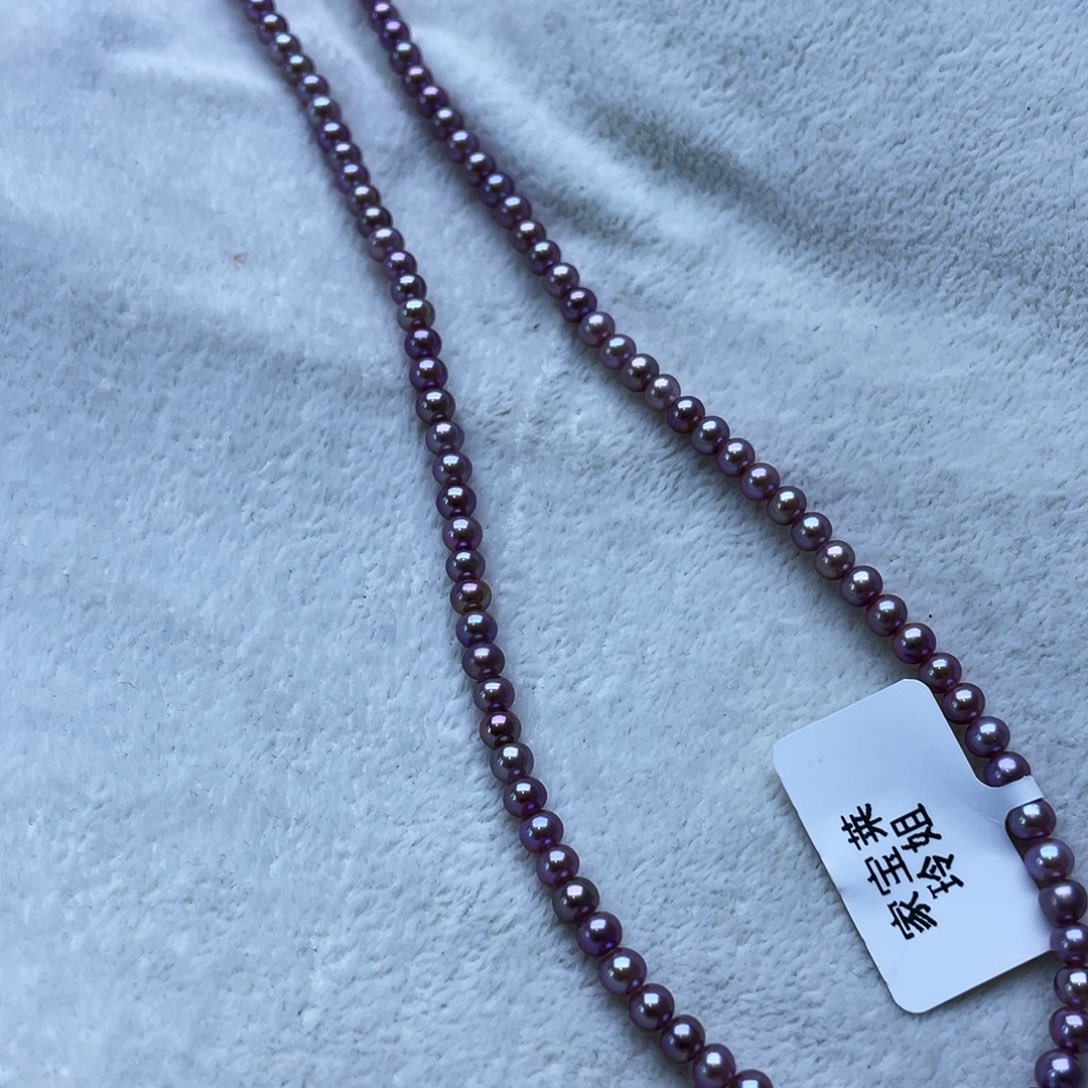 淡水珍珠银S925镶嵌颈饰