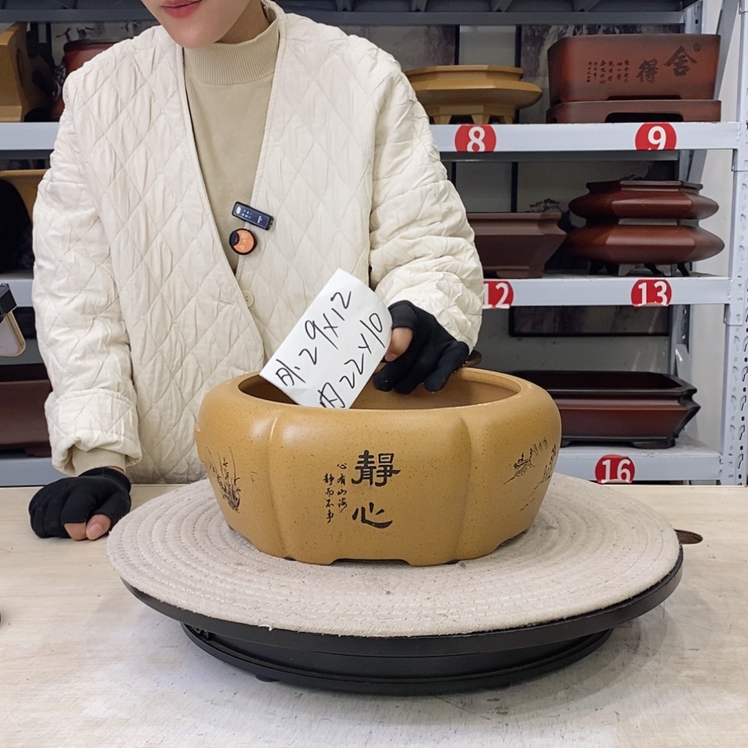 紫砂花盆紫砂花盆