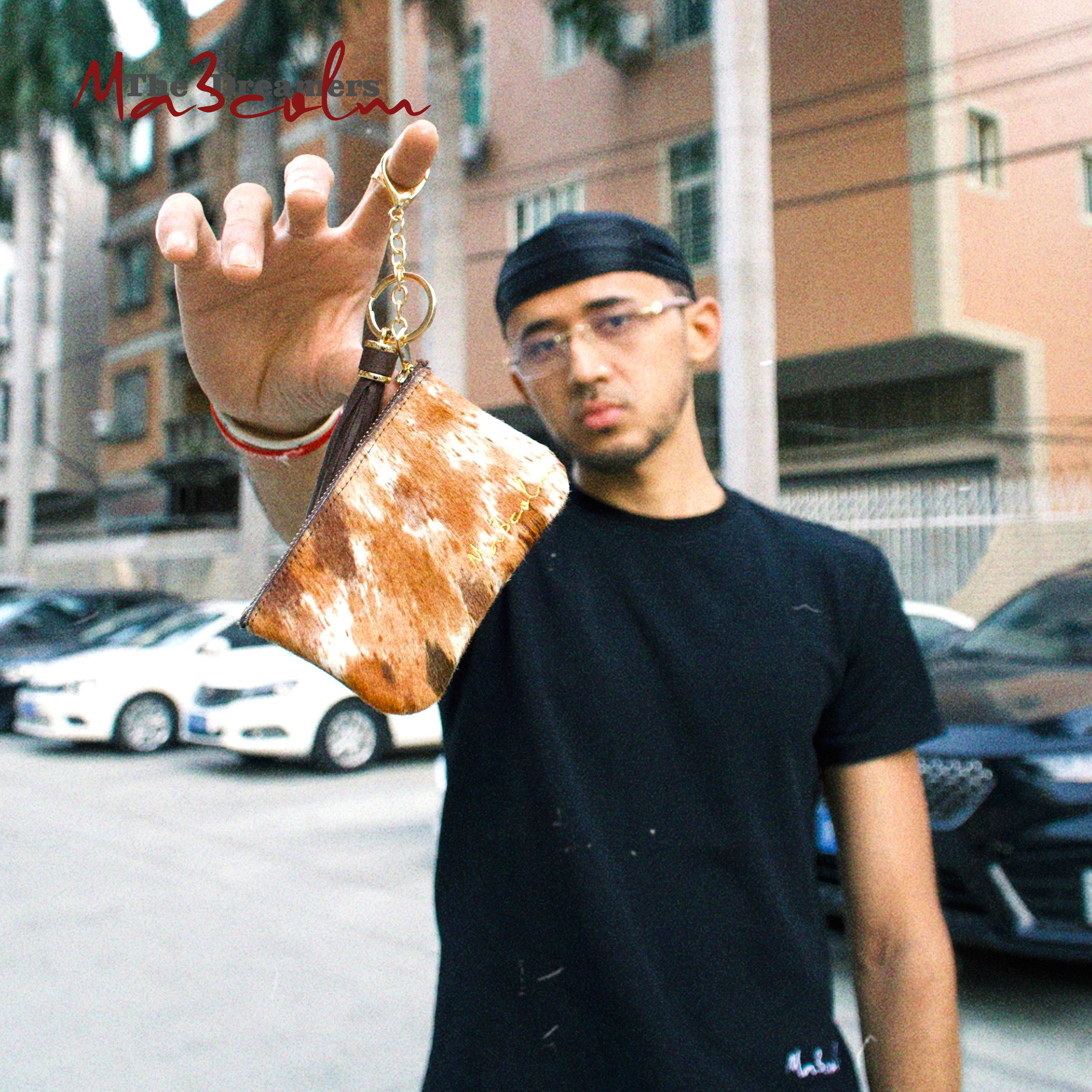 Ma3colm追梦系列马年主题真皮复古街头零钱小包卡米然