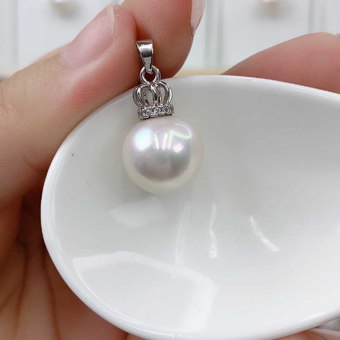 淡水珍珠颈饰合金