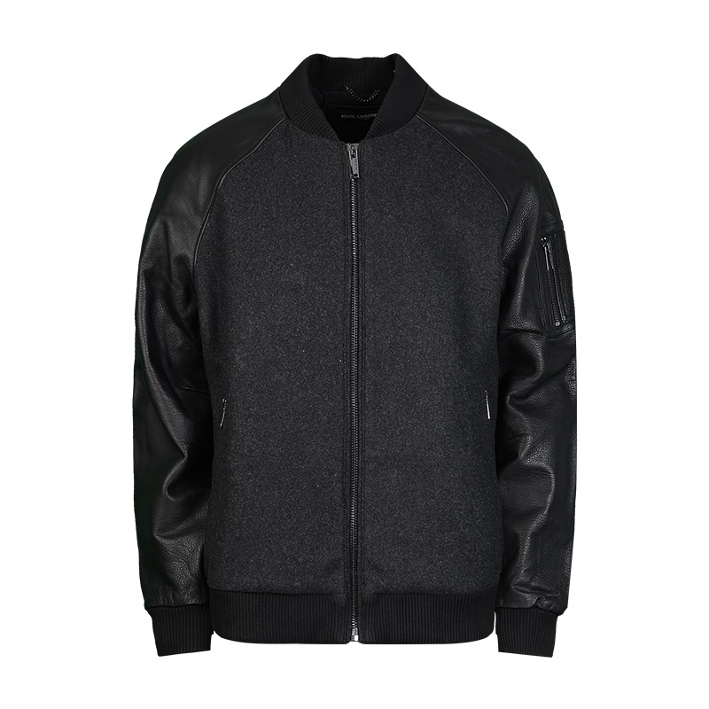 男士夹克时尚棒球领秋冬新款时尚外套潮流男装全新