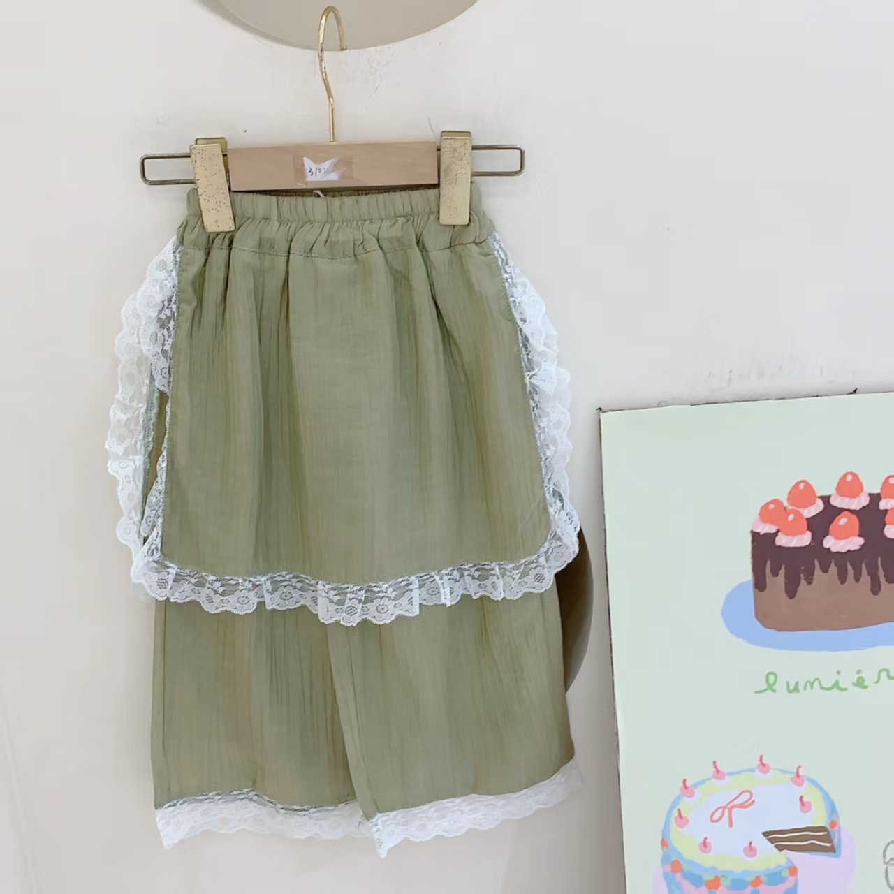 【线下品牌童装撤柜】女童夏季韩版屁帘休闲裤 251567