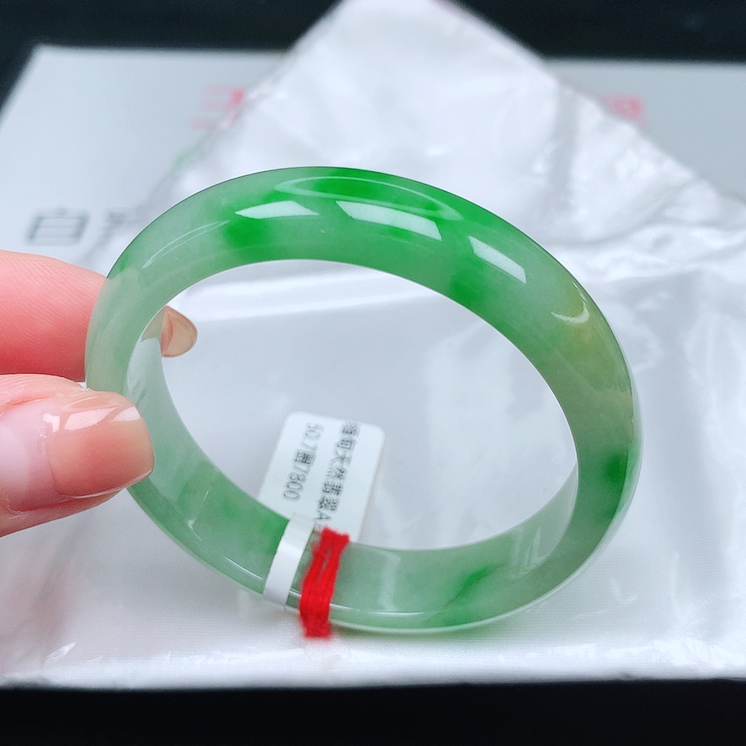 翡翠手镯未镶嵌?*石强推⭐️