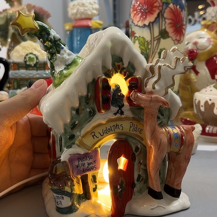 陶西洋陶瓷艺术摆件