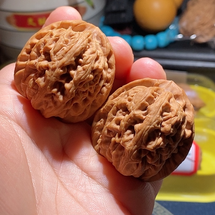 【闪购商品】吊坠文玩核桃d****b红锦鲤