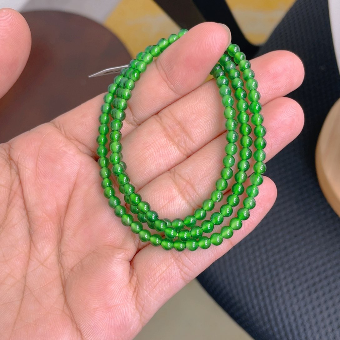 颈饰未镶嵌翡翠李***管A货卡4