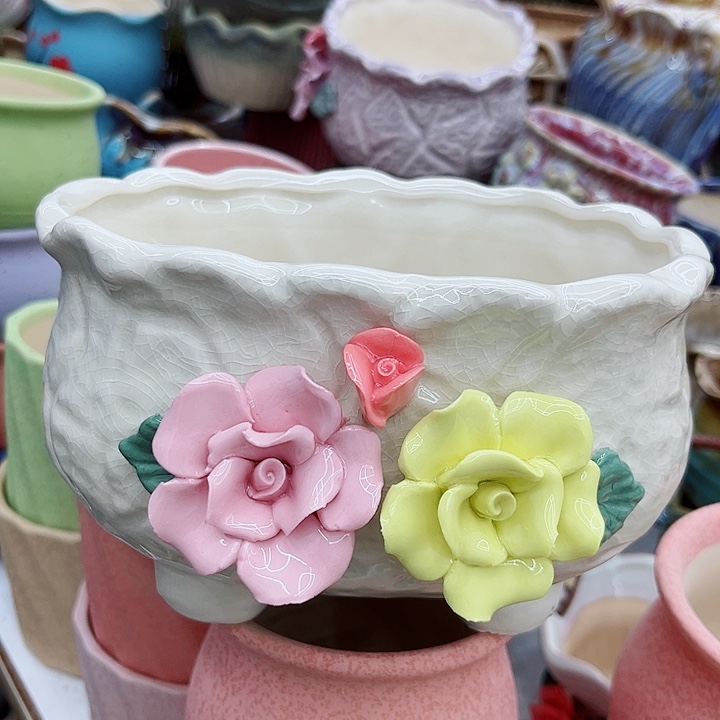 多肉绿植陶瓷花盆