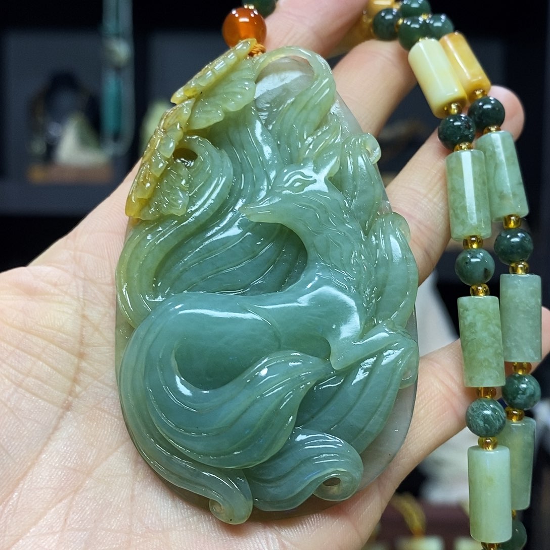 岫玉挂件吊坠未镶嵌