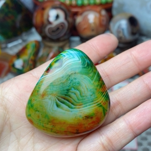 未镶嵌玛瑙/玉髓珠宝奇石用****2