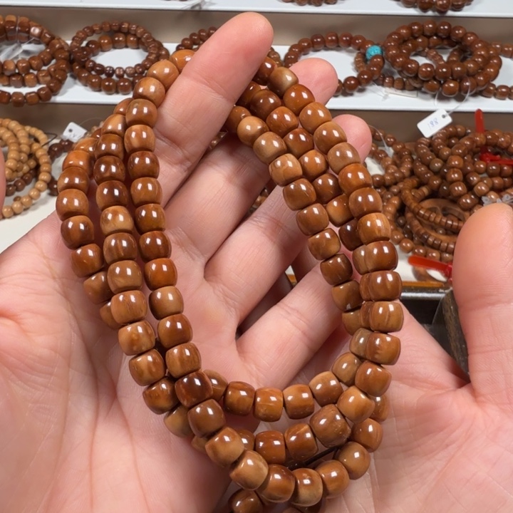 手串库克库克菩提7*8直切珠114颗普挑款