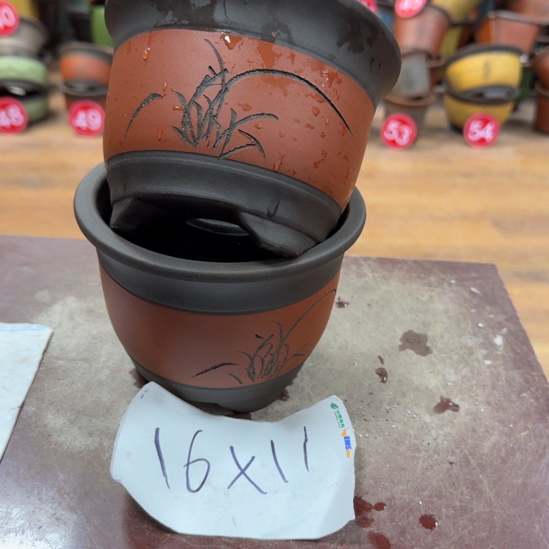 紫砂花盆破损包赔