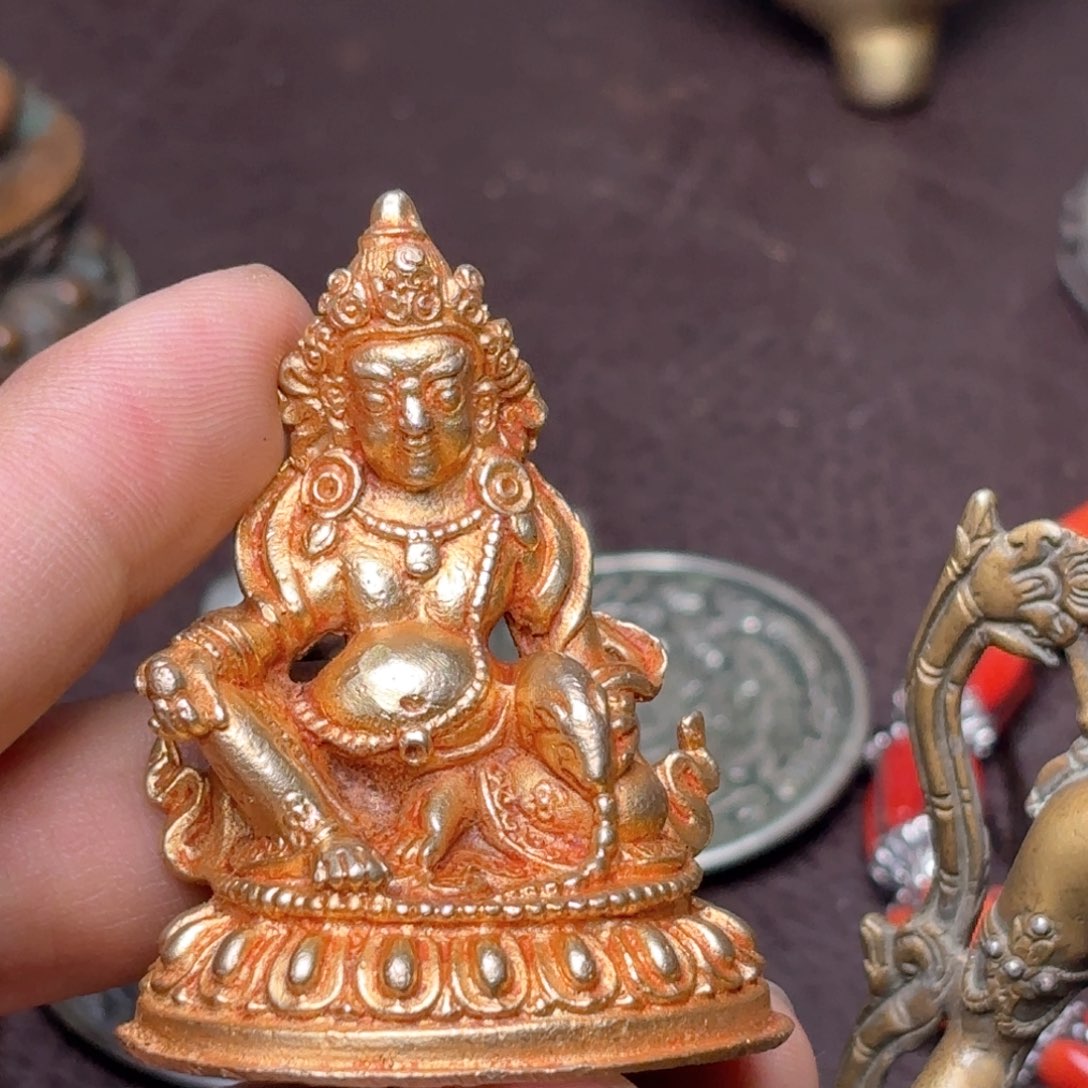 铜星月菩提挂件菩提