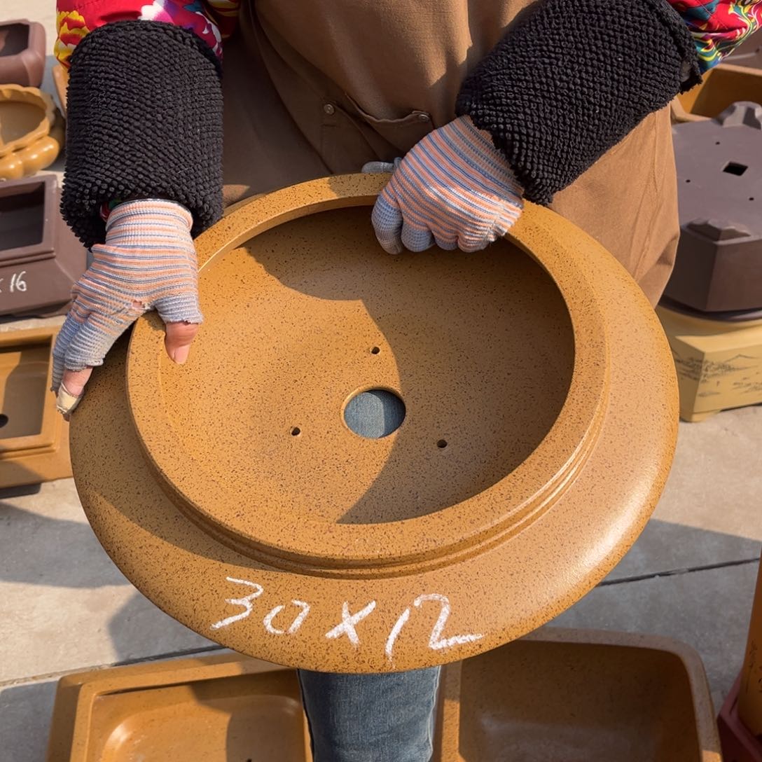 紫砂花盆盆景艺术