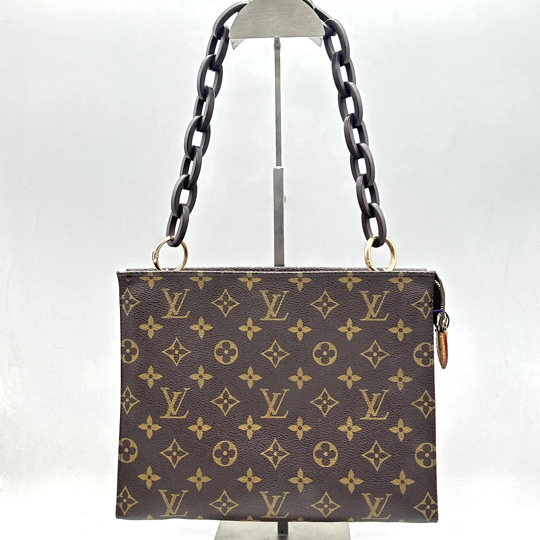 95新 LouisVuitton/路易威登 LV洗漱包26cm单肩斜挎包经典奢侈