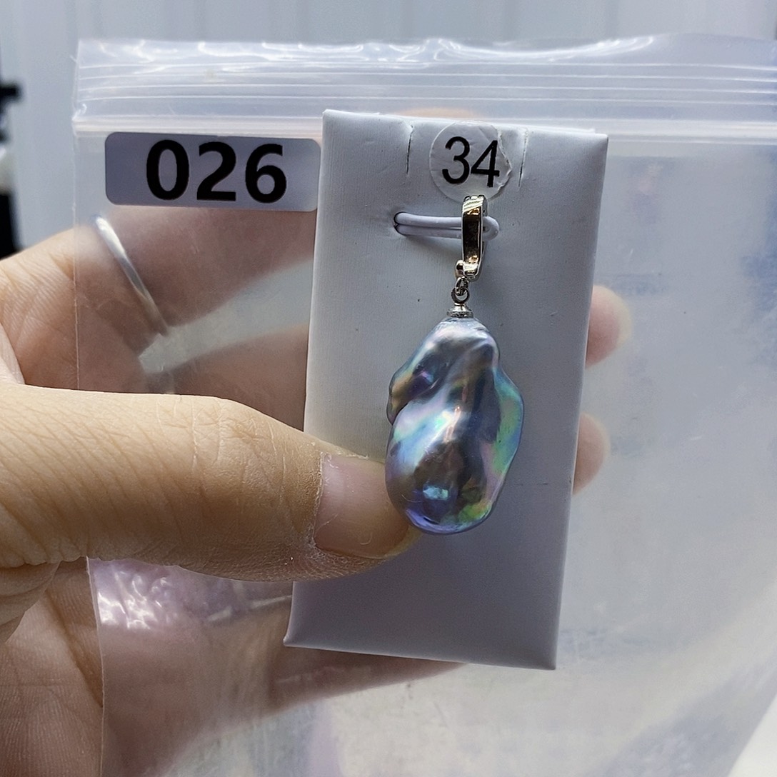 颈饰合金淡水珍珠