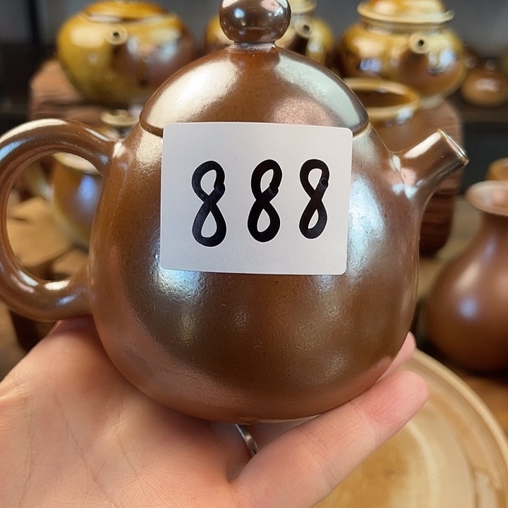 S***1建水紫陶白泥柴烧壶