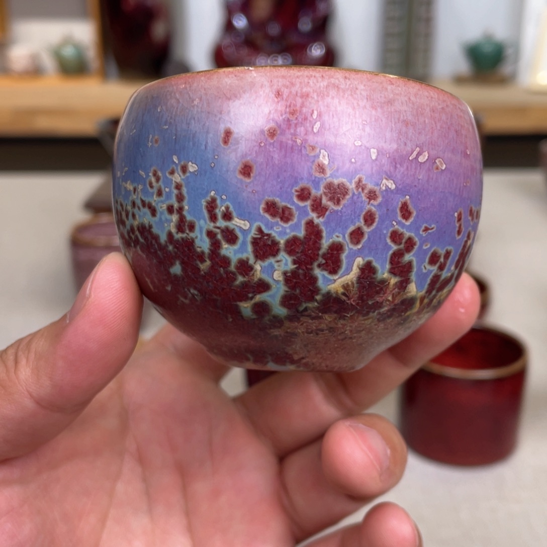 杯钧瓷主人杯原矿