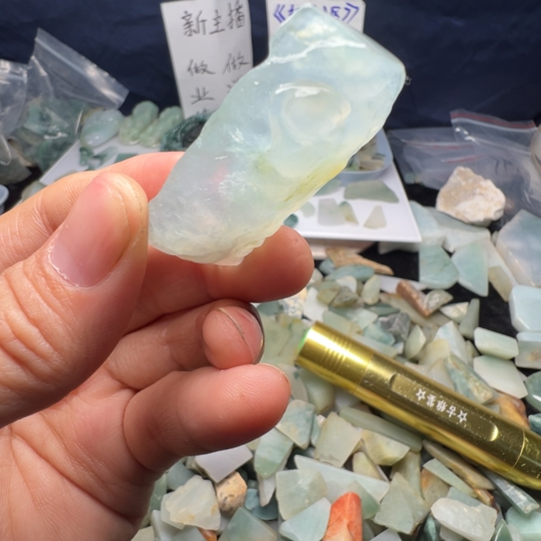 翡翠裸石缅甸翡翠A货