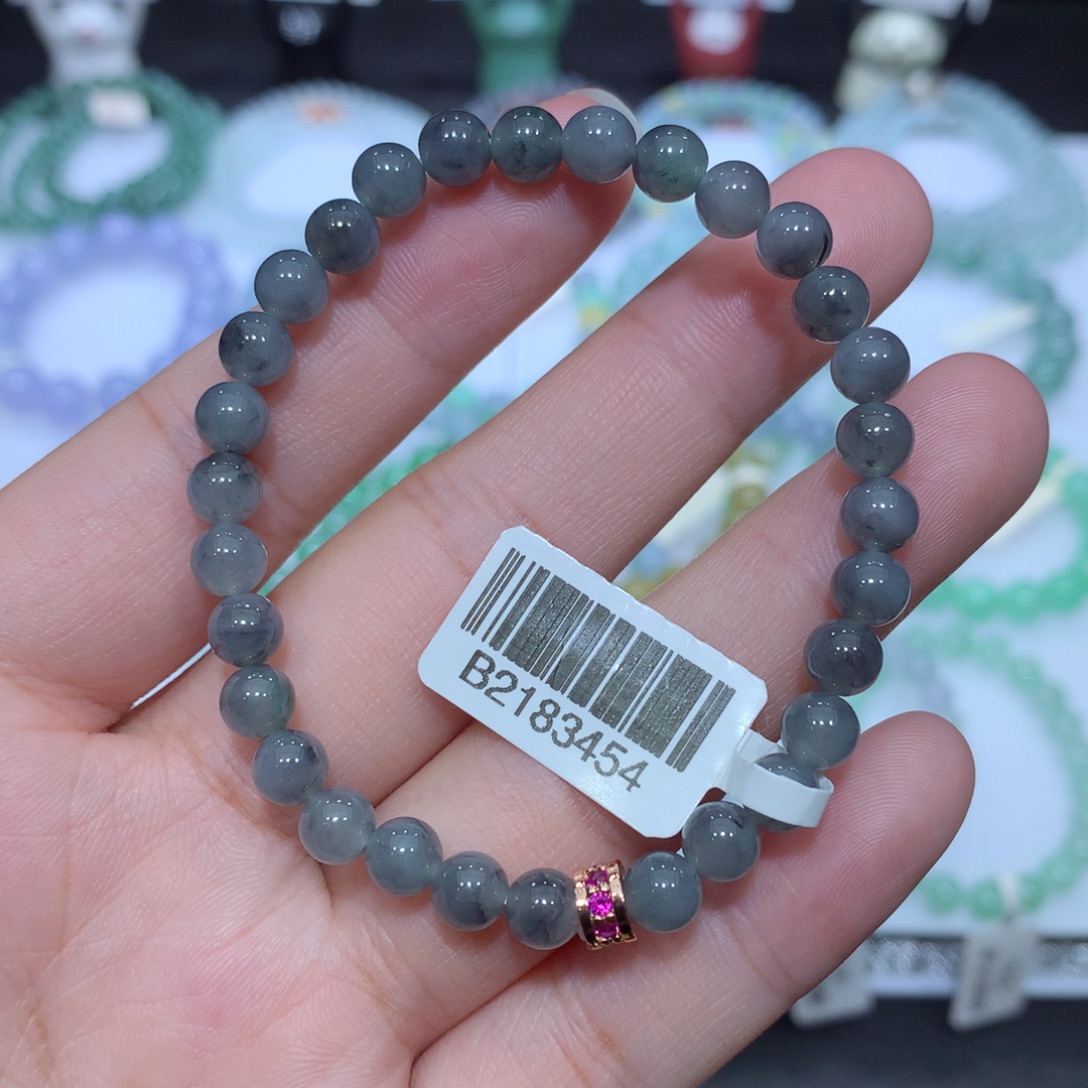 翡翠未镶嵌手串天然