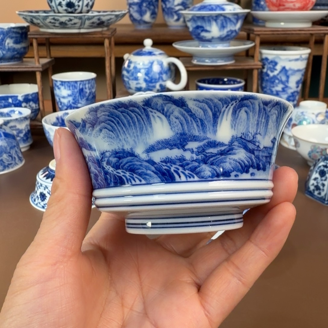 景德镇陶瓷手工手绘