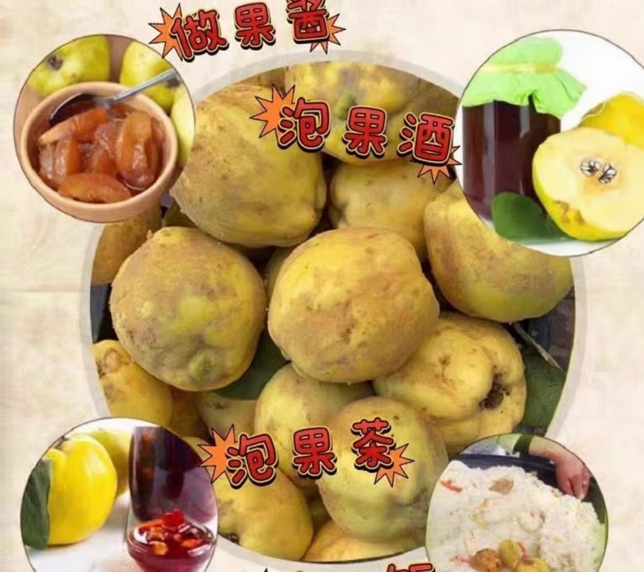 正宗新疆特色榅桲鹅梨帐中香万寿瓜温桲喀什稀有新疆木瓜新鲜水果