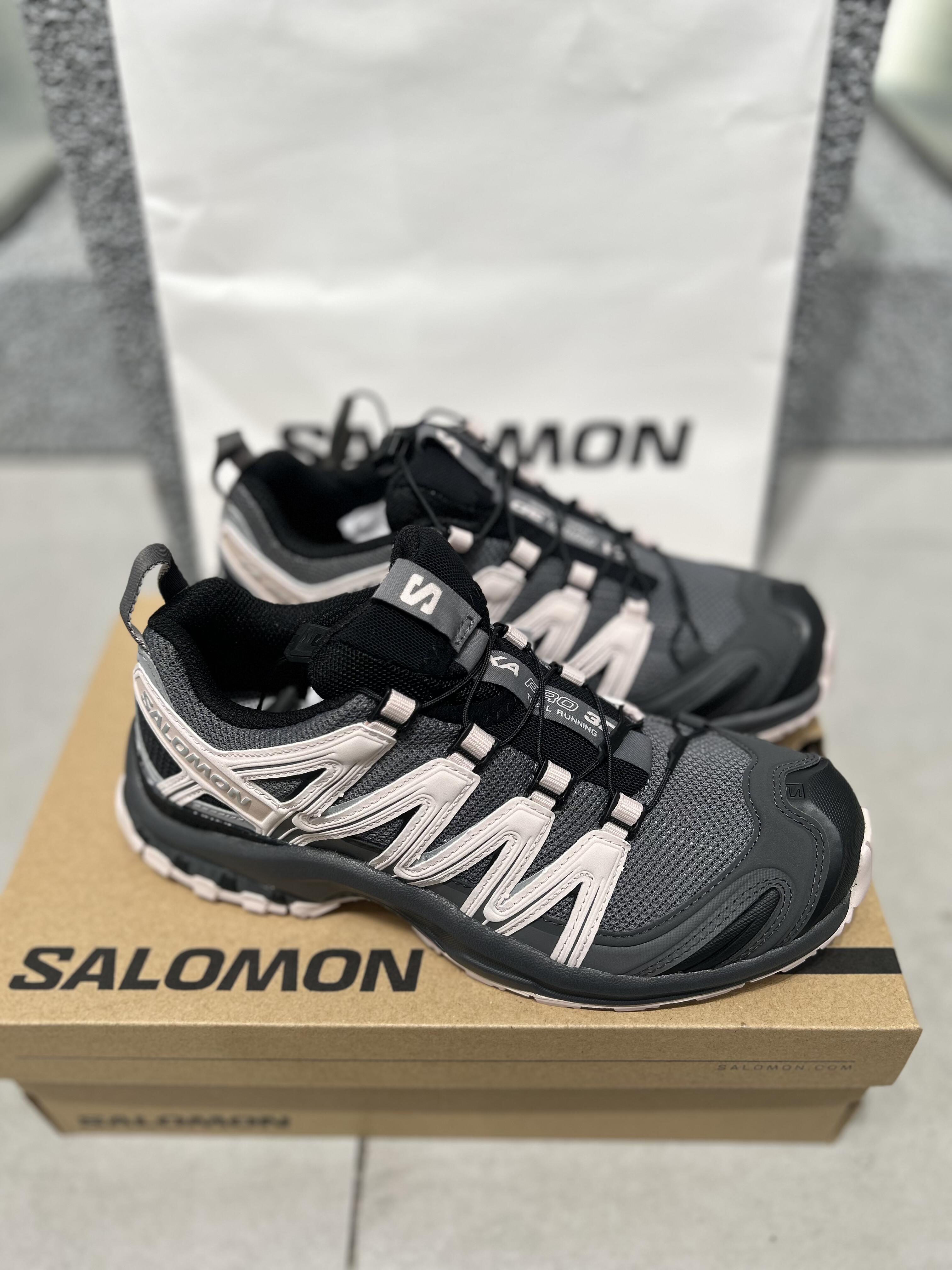 SALOMON/萨洛蒙【七夕直降】XA PRO 3D 舒适男女同款灰粉491841