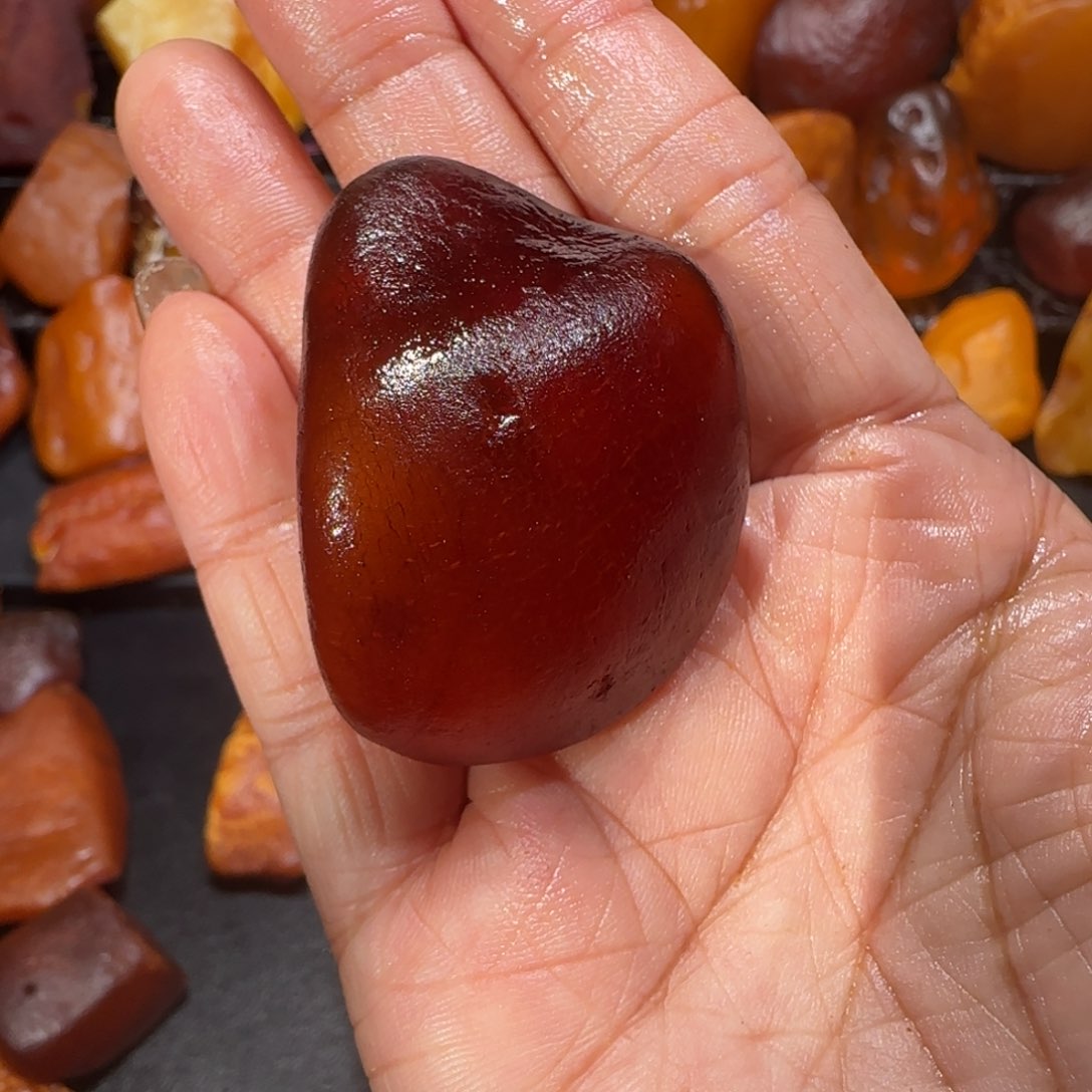 定制琥珀未镶嵌专属定制