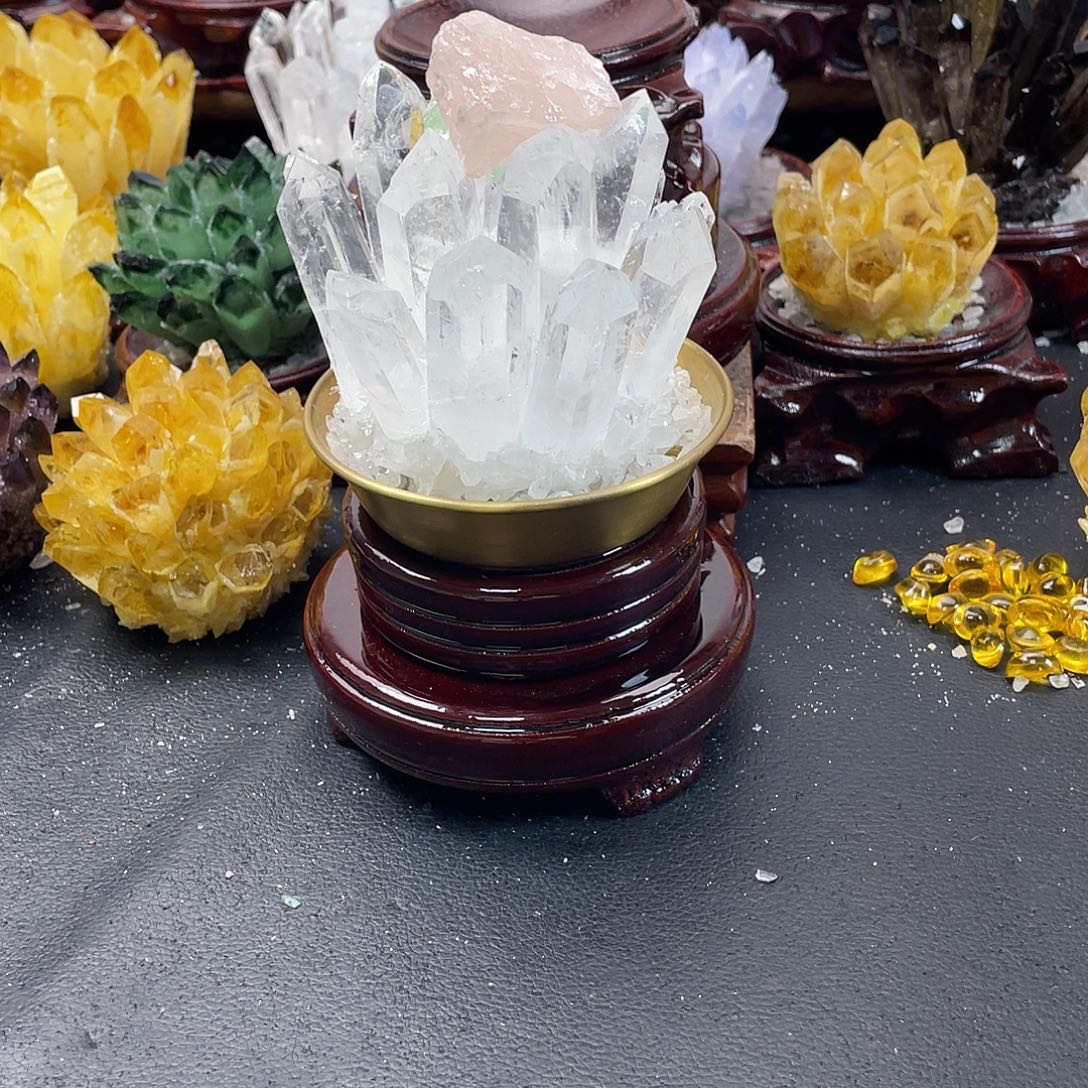 元***满石材天然白水晶170