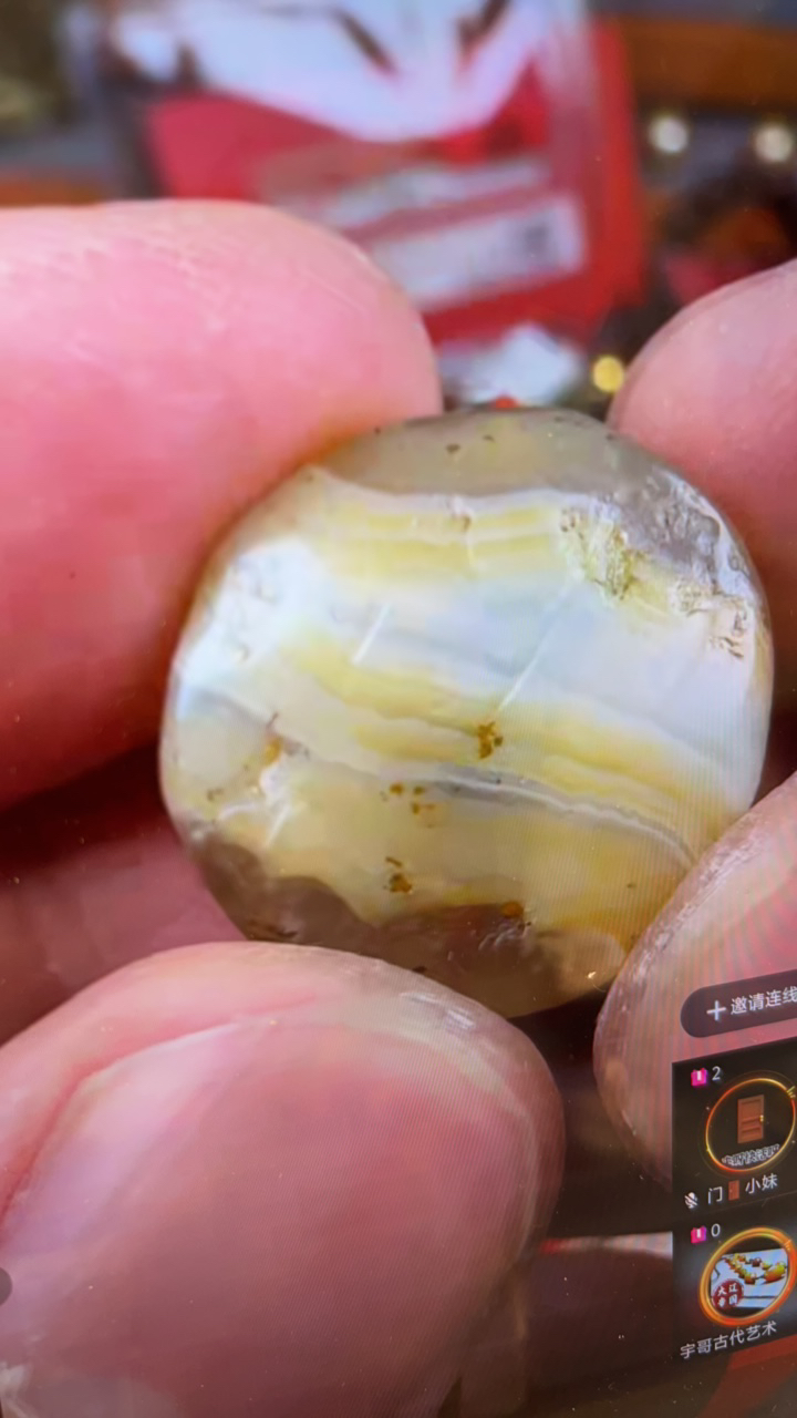 藏传古珠配饰文玩老物件