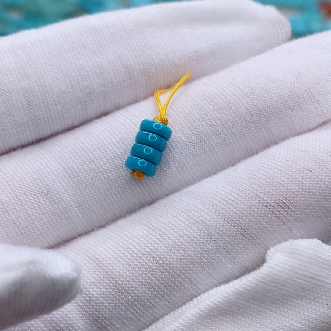 绿松石未镶嵌珠宝奇石4.7mm