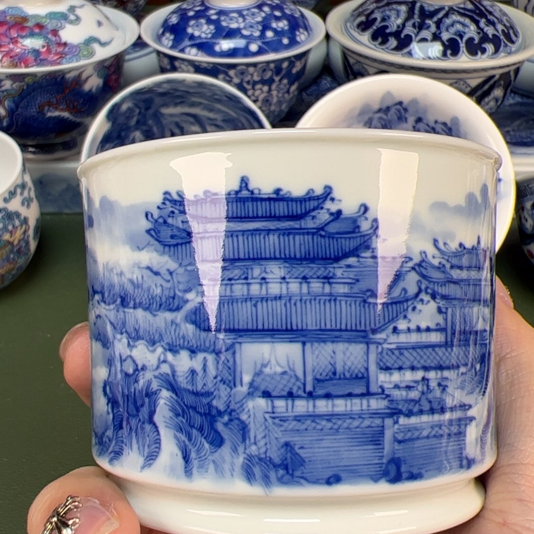 杯大帅景德镇手工手绘345