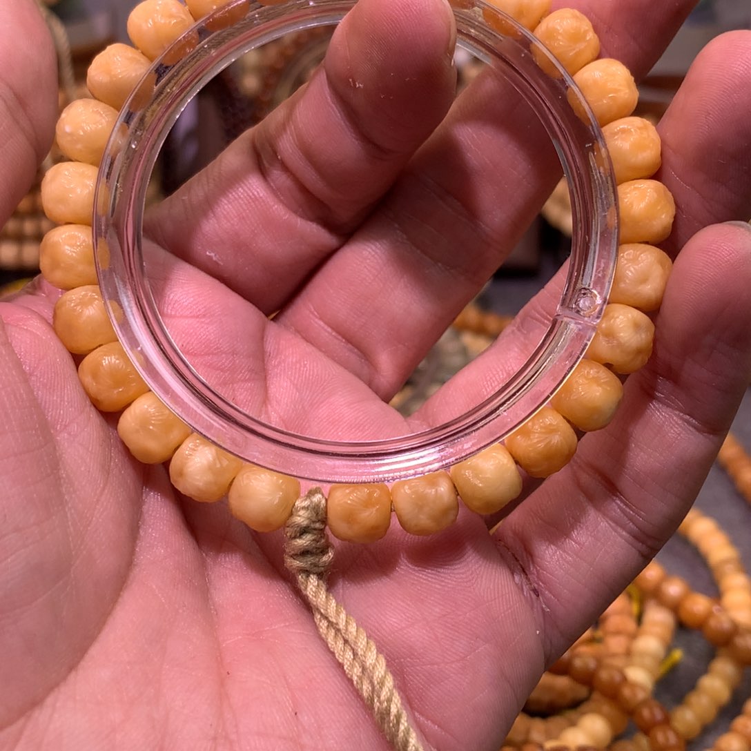 星月菩提吊坠9×8纯手工烟花手持