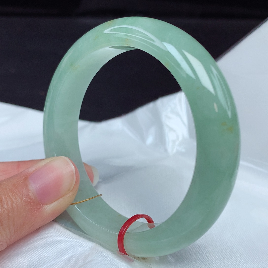 翡翠手镯未镶嵌52圈2451