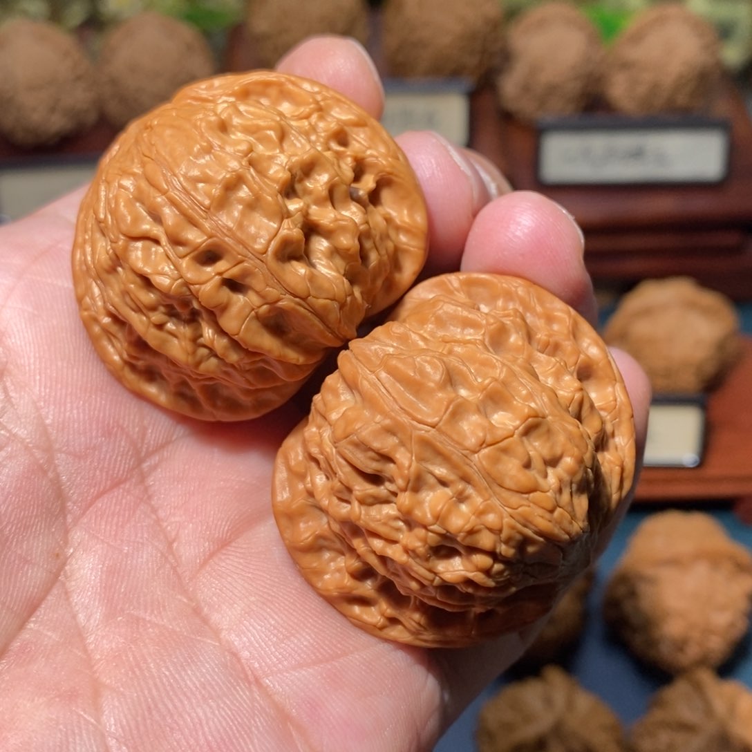 文玩核桃把件汉磨全品