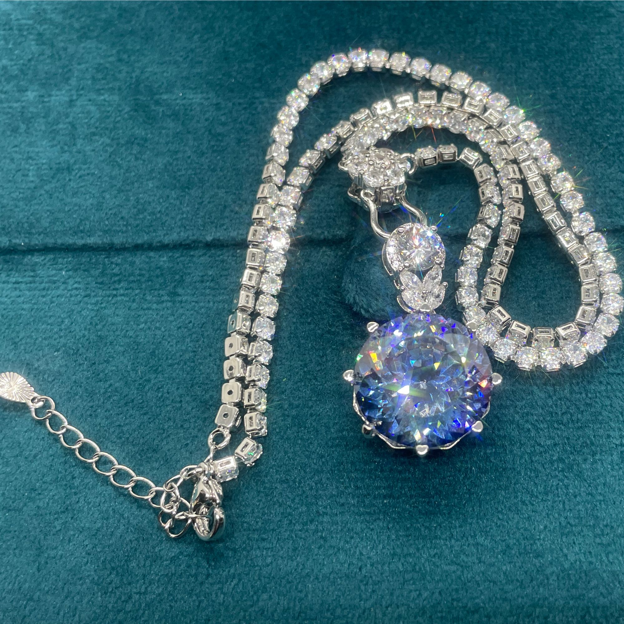 【南非库里南】NFKLN 高端奢华定制 八爪蓝色大吊坠 461