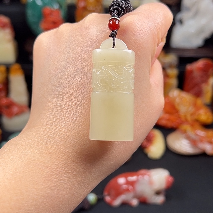 寿山石老性芙蓉石