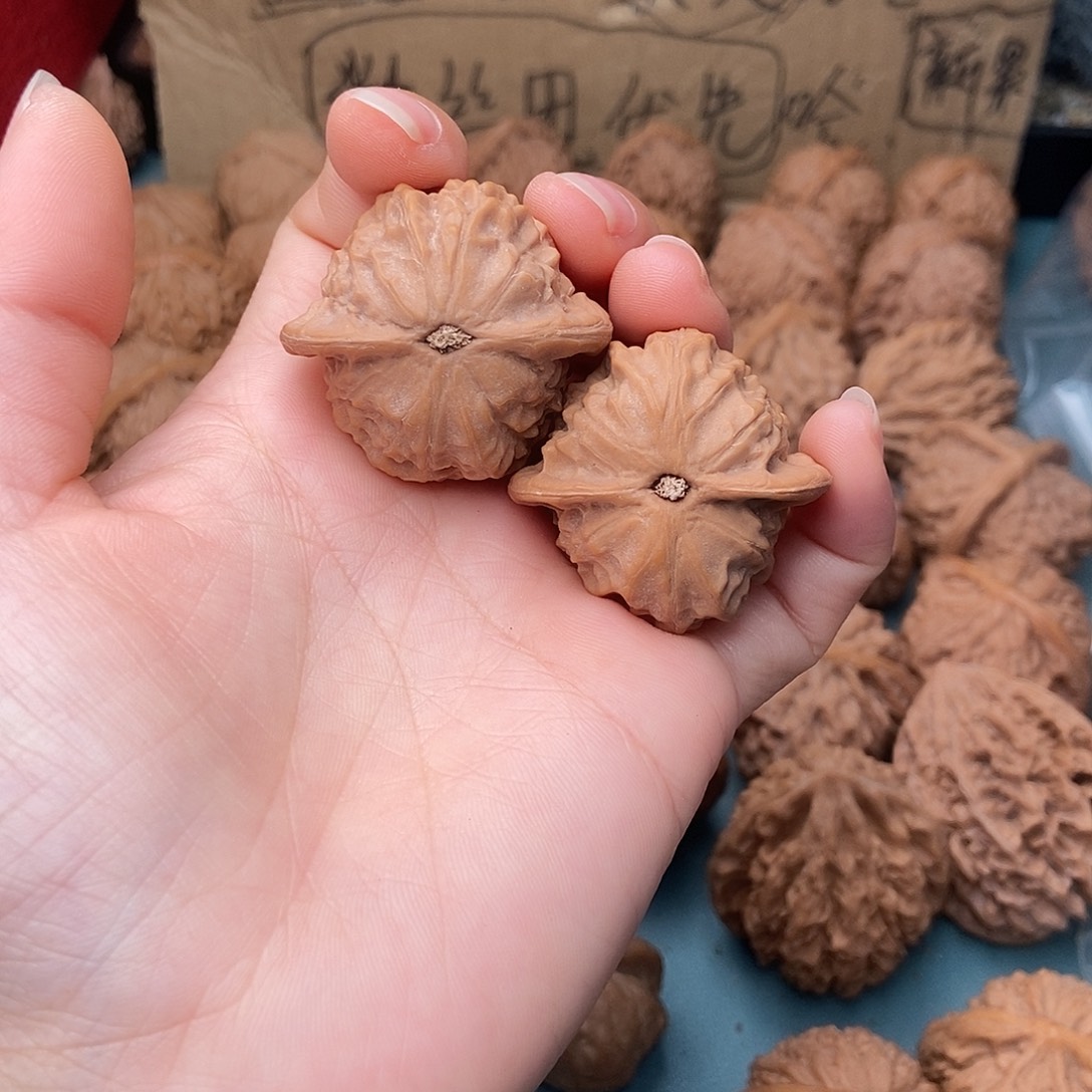 吊坠文玩核桃瓷娃娃7