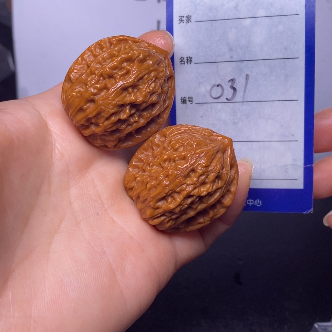 文玩核桃把件031/33公子帽