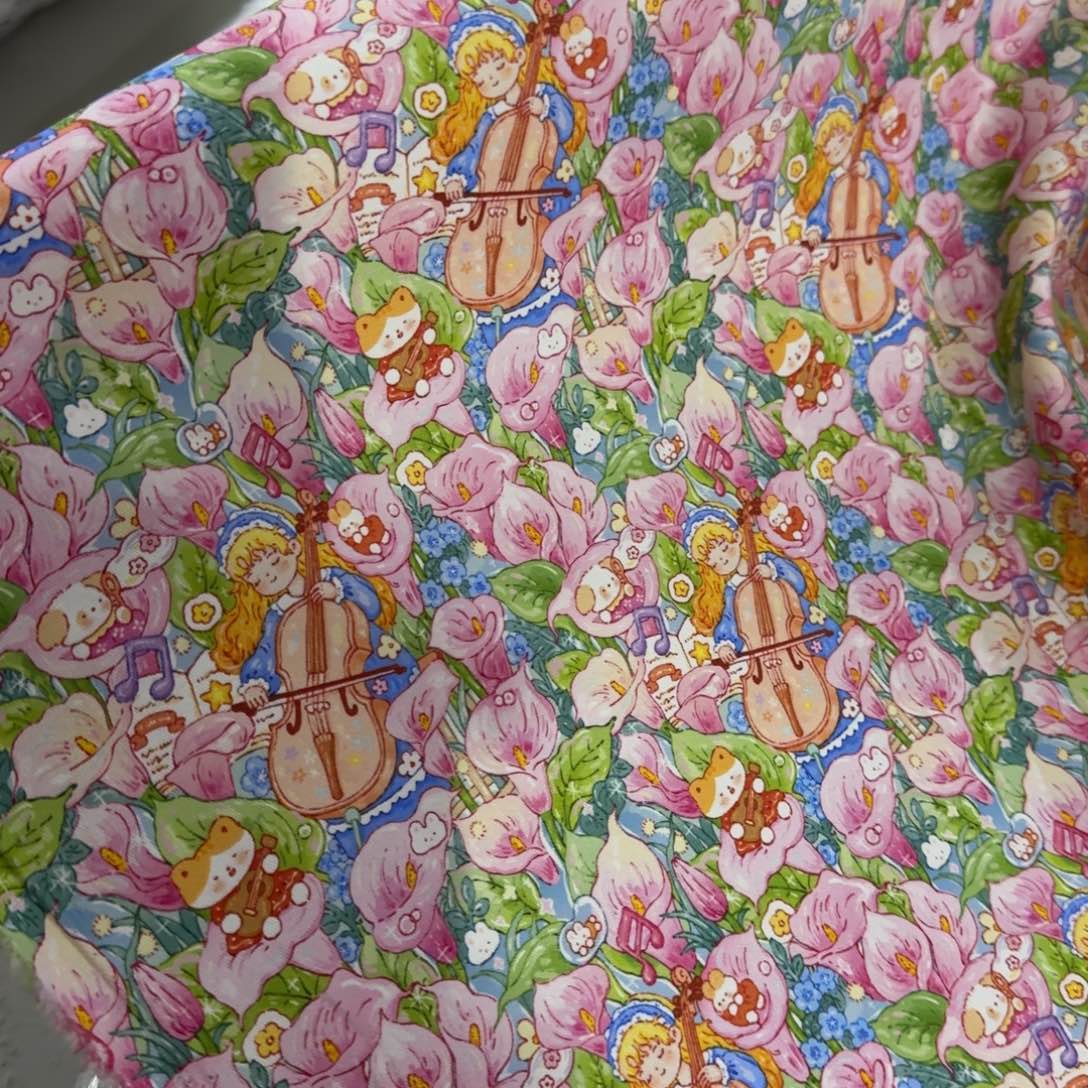 棉纯棉斜纹纱卡1米价X1.48米宽C跨年福利