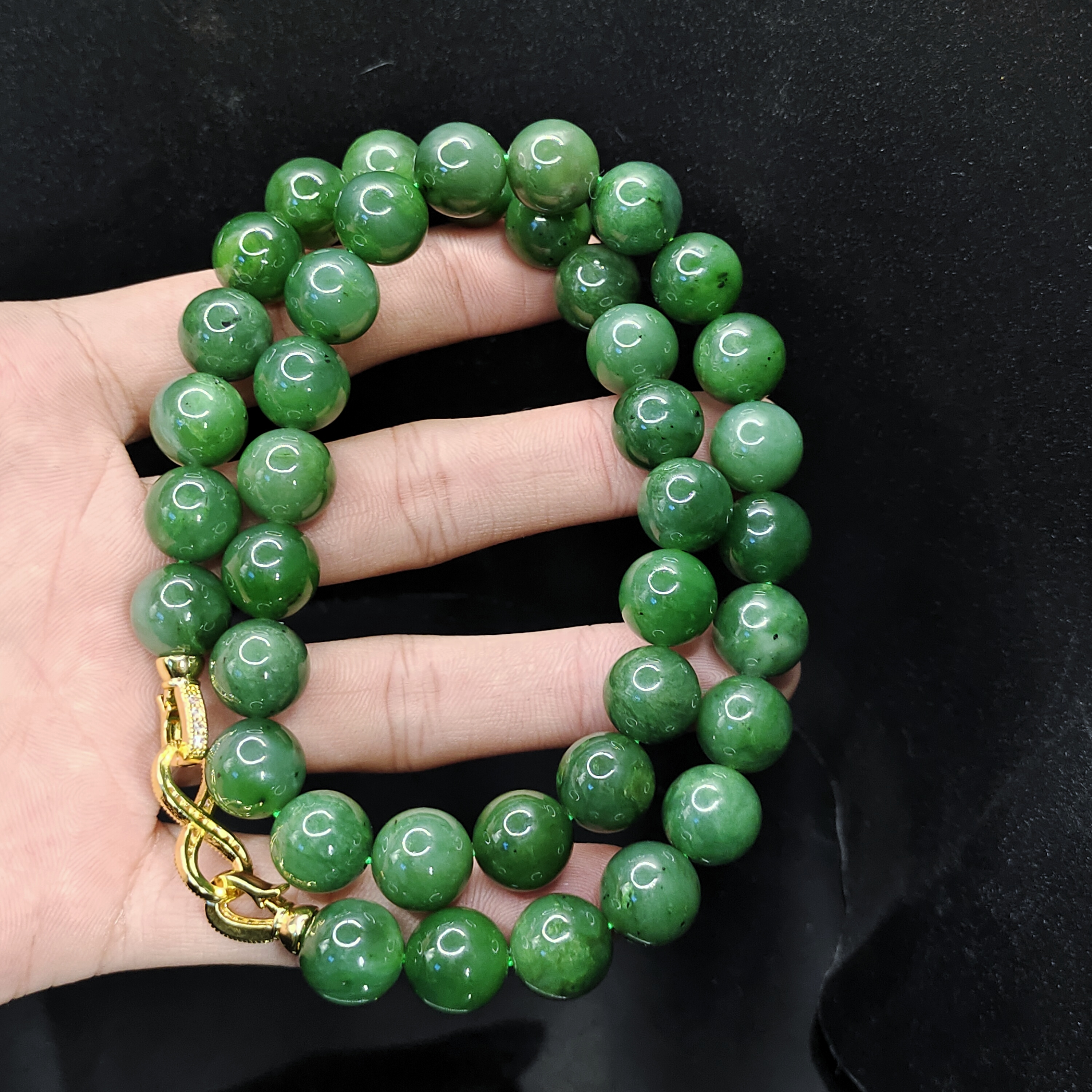 【老三珠宝】和田玉公主链ST20【多样性发其一】约12mm