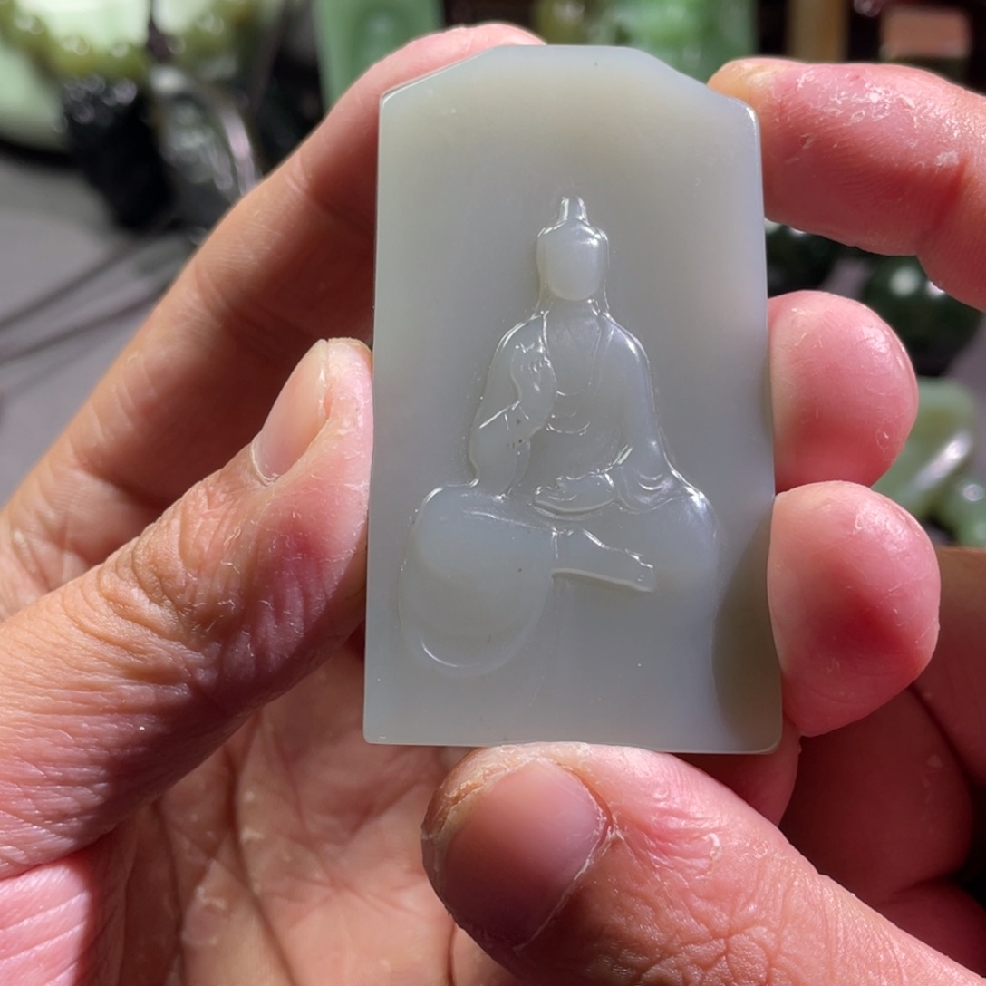 颈饰未镶嵌和田玉