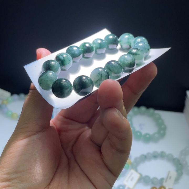 定制翡翠未镶嵌翡翠卡12+