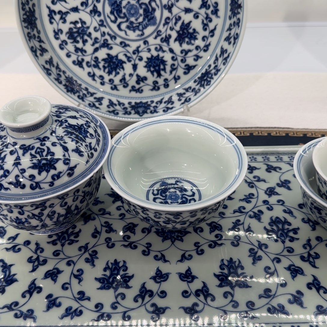 ****好三件套壶承盖碗主人杯