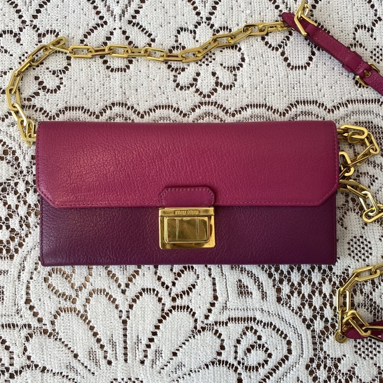 95新 MIU MIU/缪缪 /KIKI/单肩包/12006001