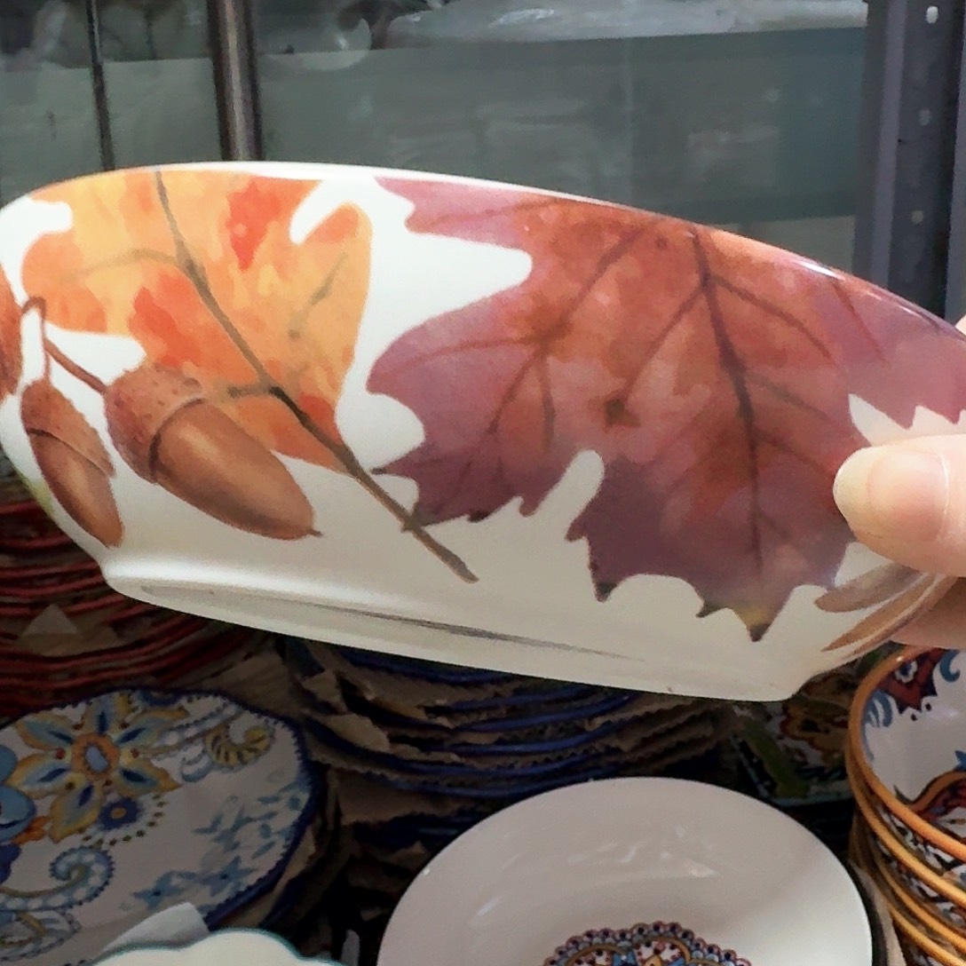 陶瓷8英寸深盘一只看图