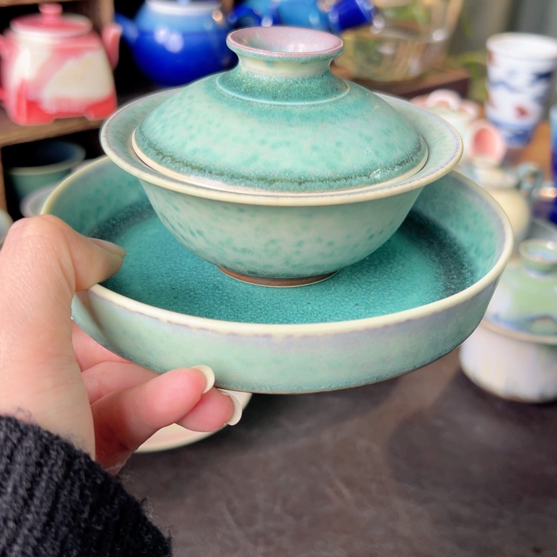 杯纯手工制作柴烧工艺