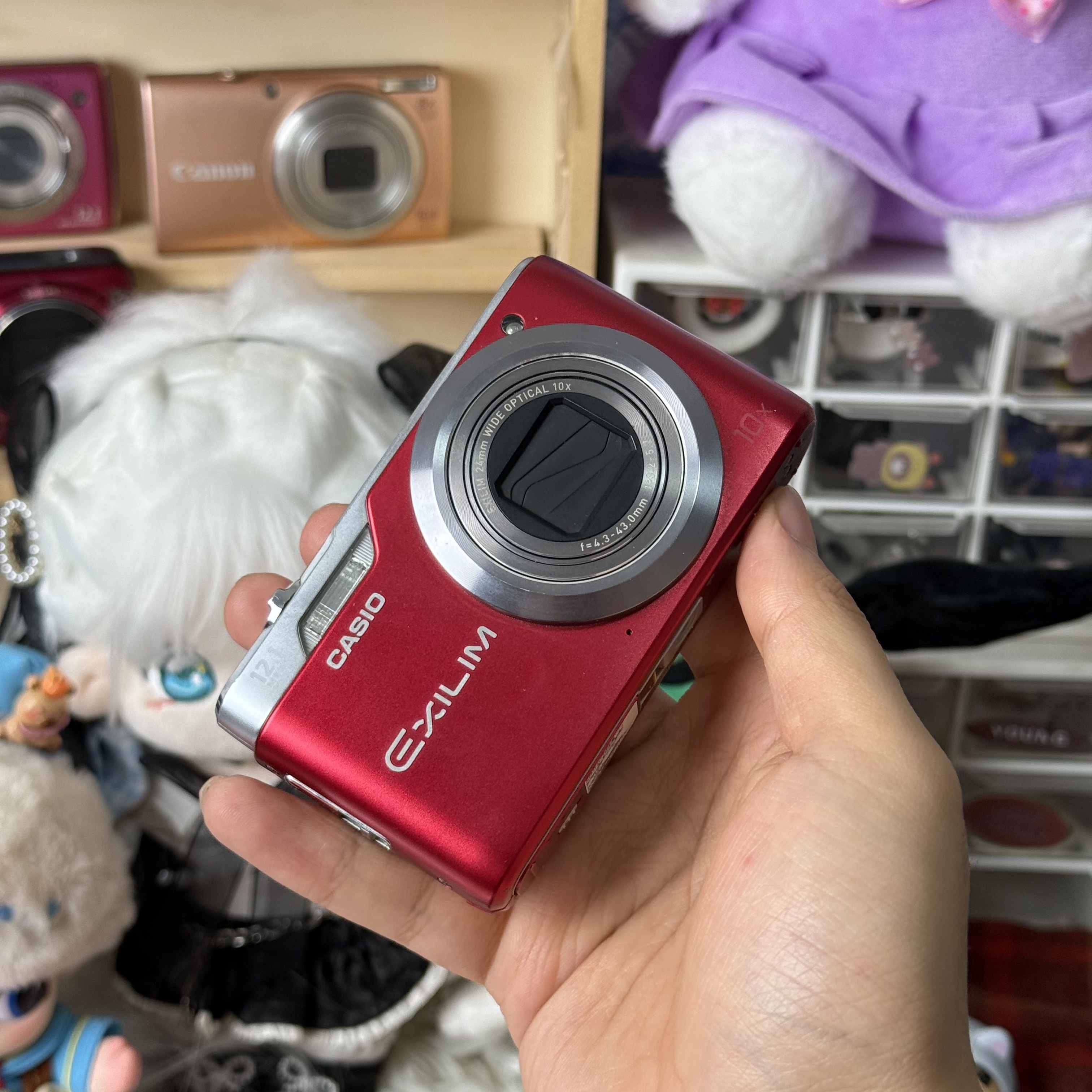 9新 Casio/卡西欧 卡西欧h5小长焦色彩感好滤镜多适合新手带配件