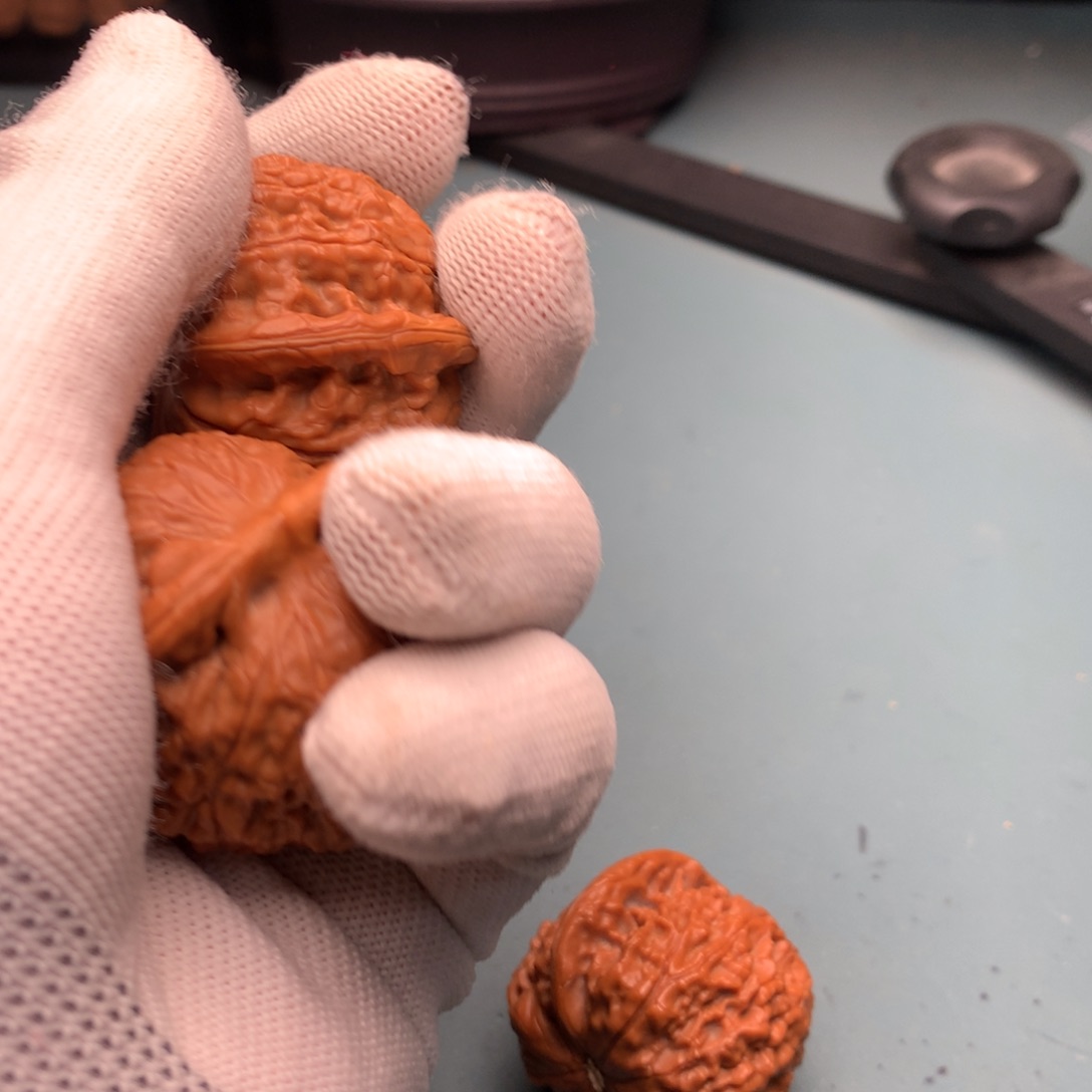 文玩核桃把件金麒麟4647