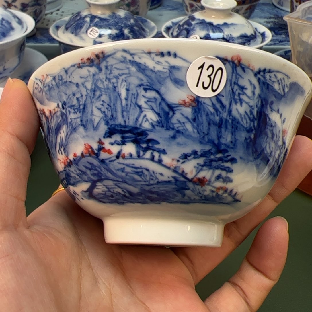 木木景德镇纯手绘茶具130