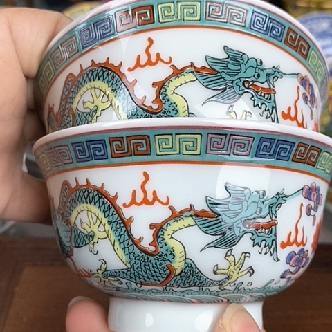 景德镇陶瓷藏式茶碗